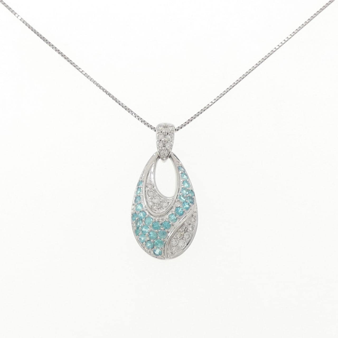 PT900/PT850 トルマリン ネックレス 0.38CT