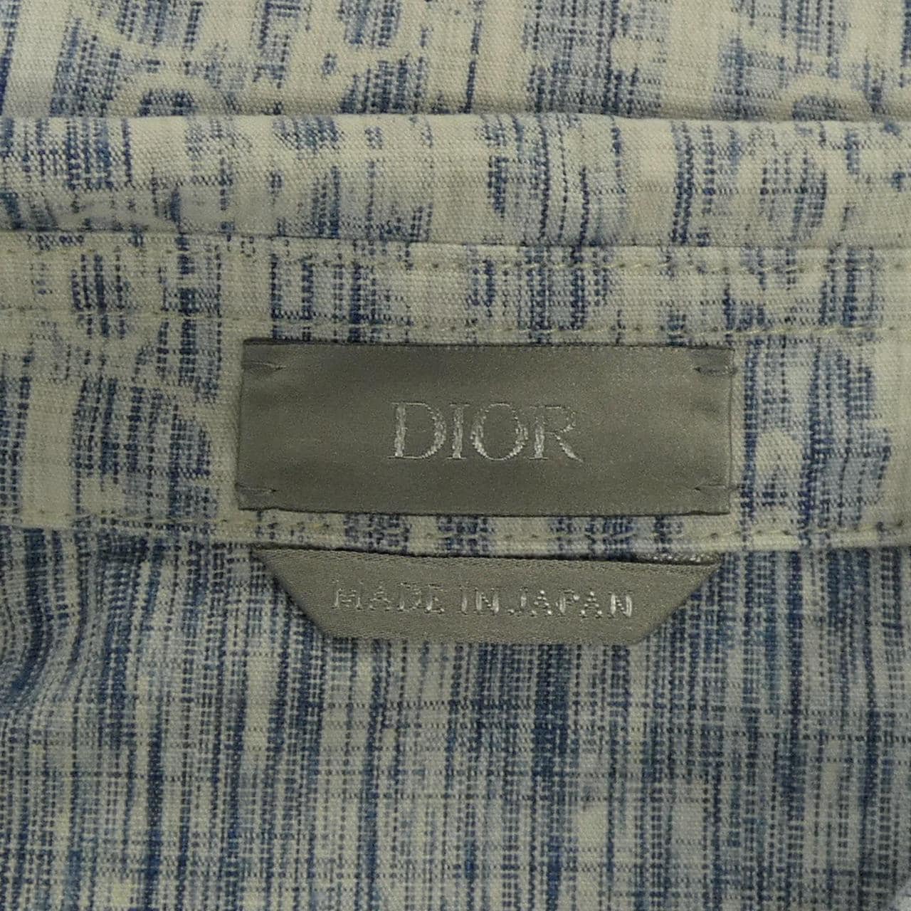 ディオール DIOR ディオール オブリーク カスリ コットンデニム 013D585BY989 シャツ