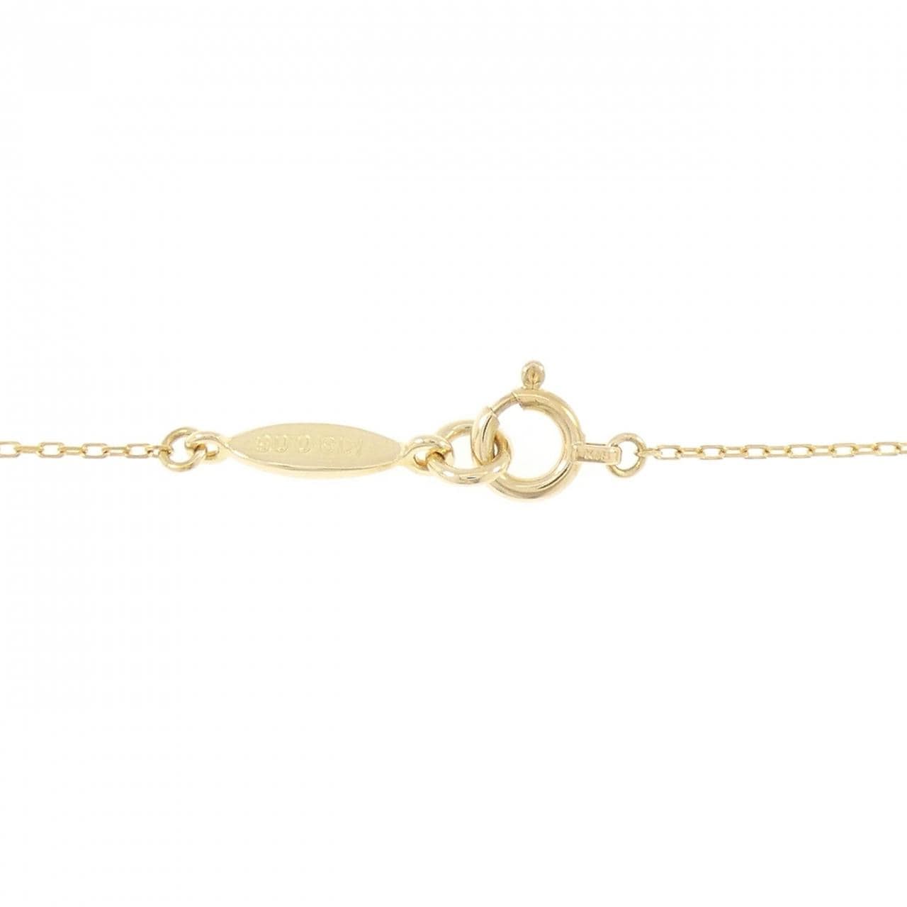 アーカー イニシャル ネックレス 0.06CT