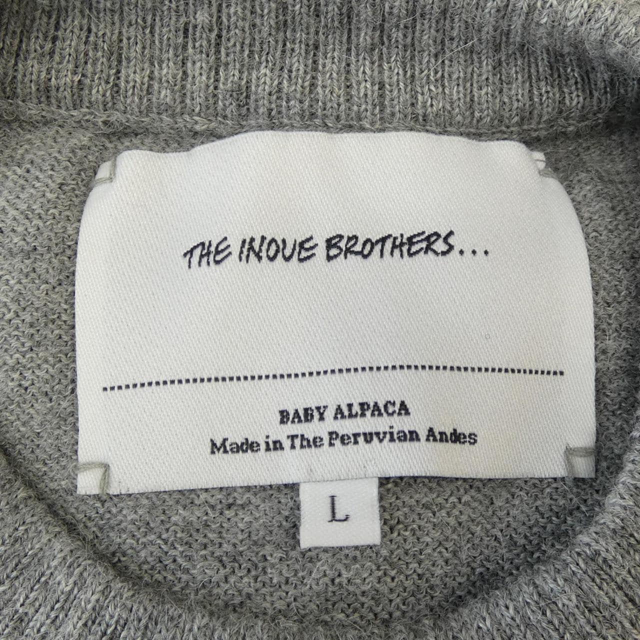 イノウエブラザーズ THE INOUE BROTHERS.. ニット
