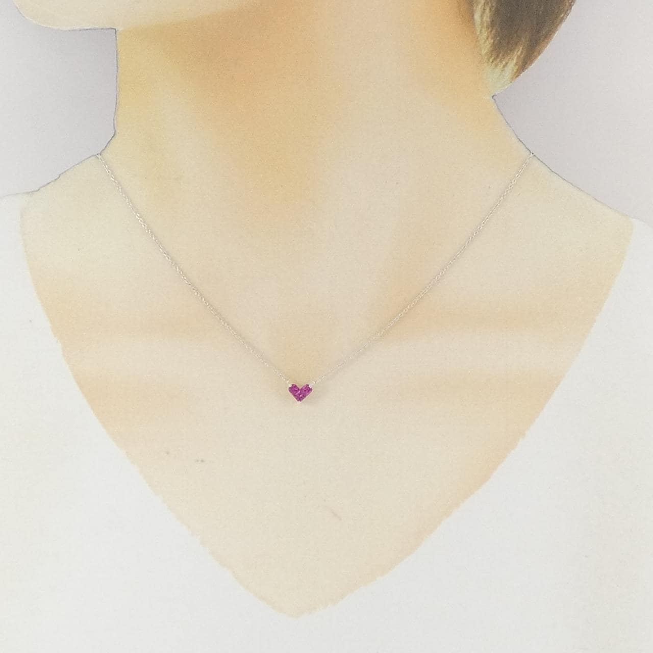 スタージュエリー ミステリアスハート ネックレス 0.25CT