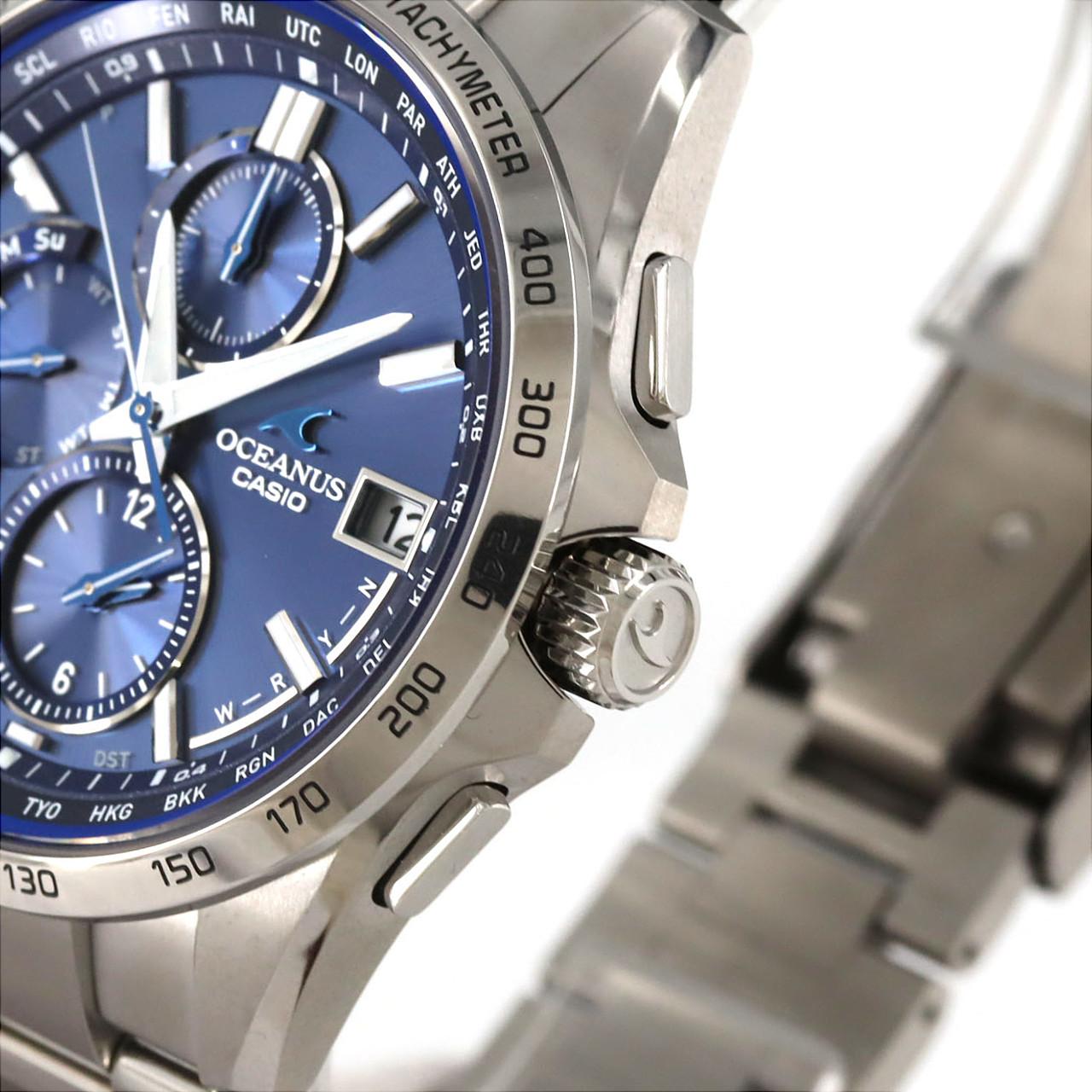 カシオ オシアナス OCW-T2600-2A3JF TI ソーラークォーツ