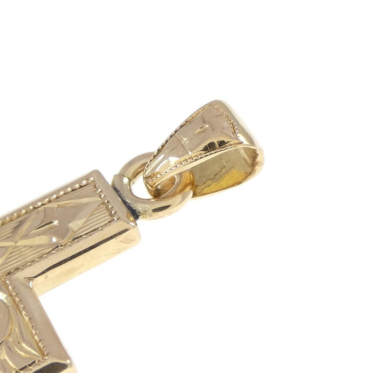 K18YG クロス ペンダント