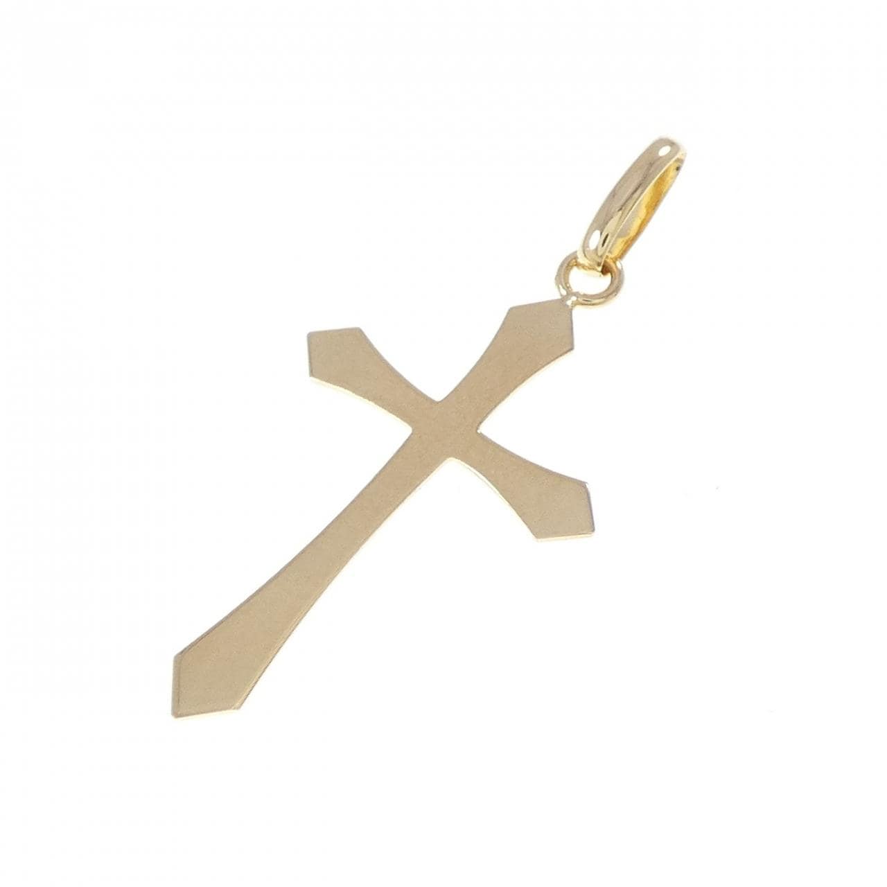 K18YG クロス ペンダント