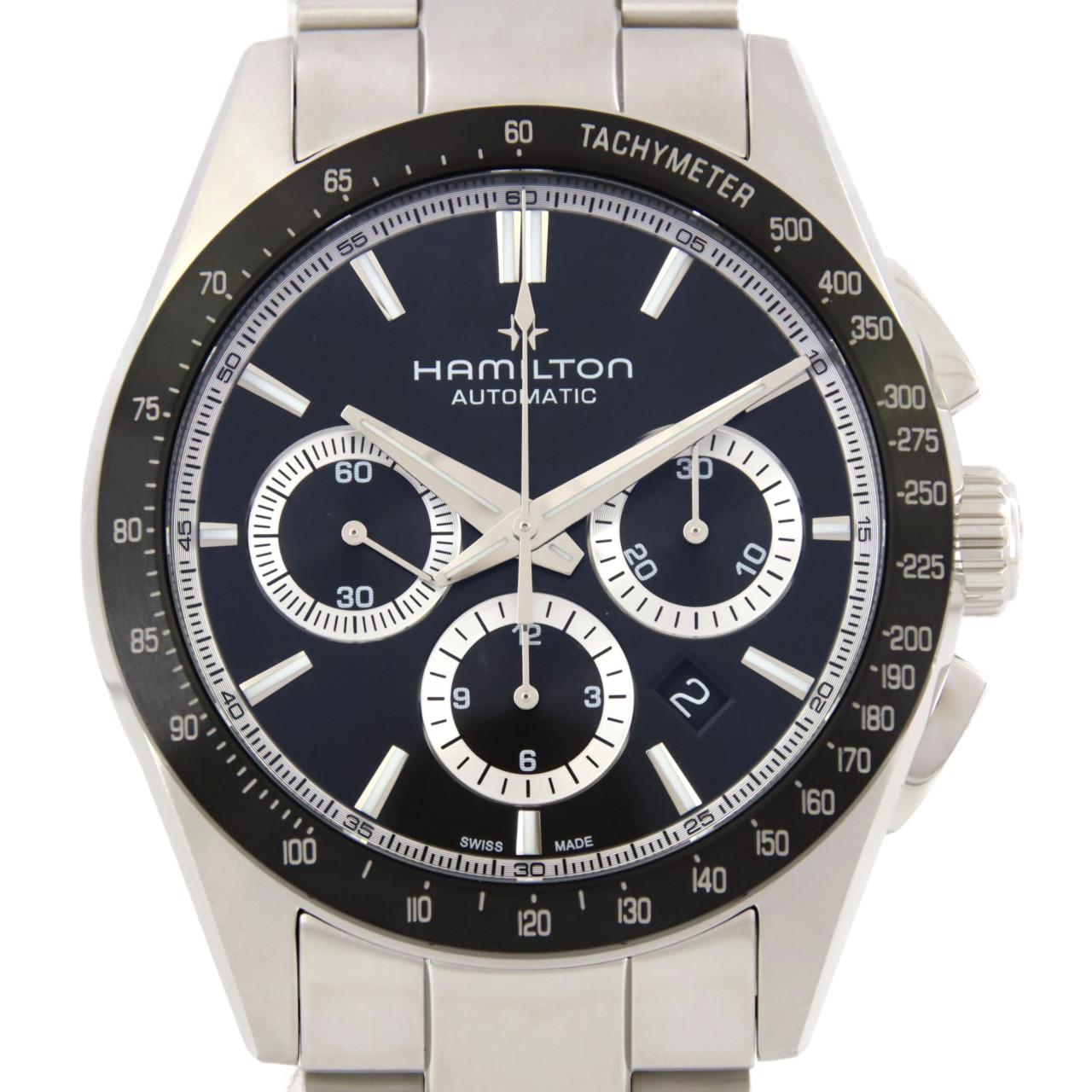 [BRAND NEW] HAMILTON Jazzmaster Performer Auto Chrono H366060/H36606130 SS Automatic