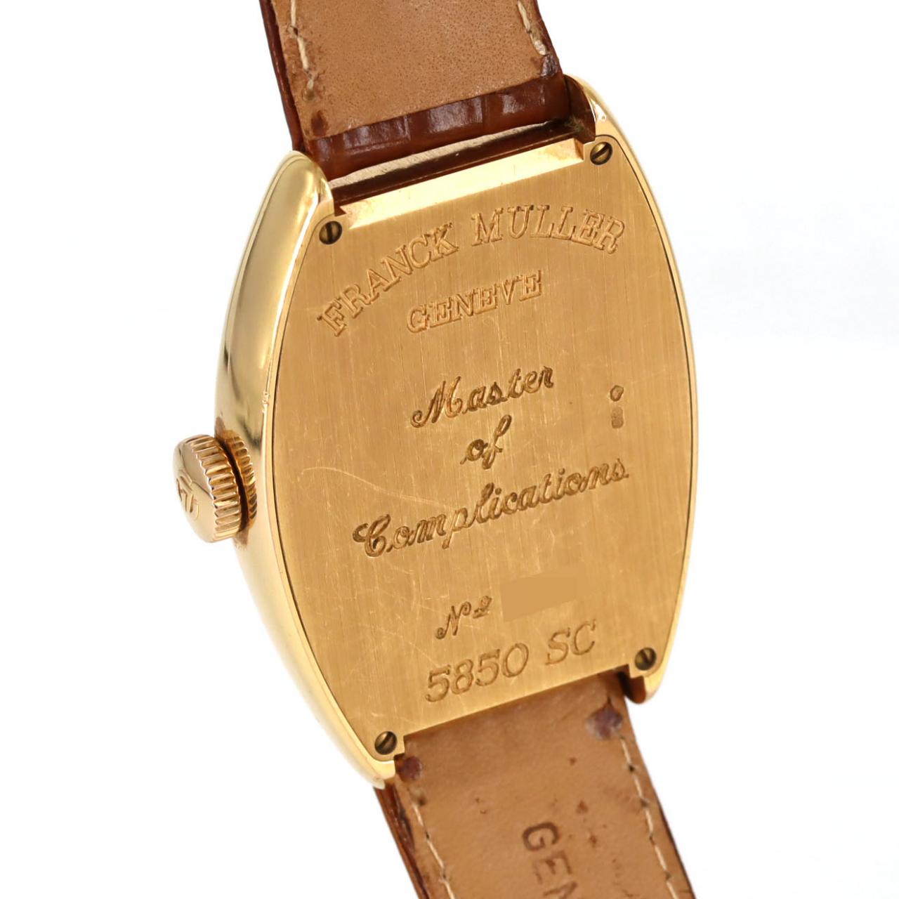 フランクミュラー トノーカーヴェックス RG 5850SC PG･RG 自動巻