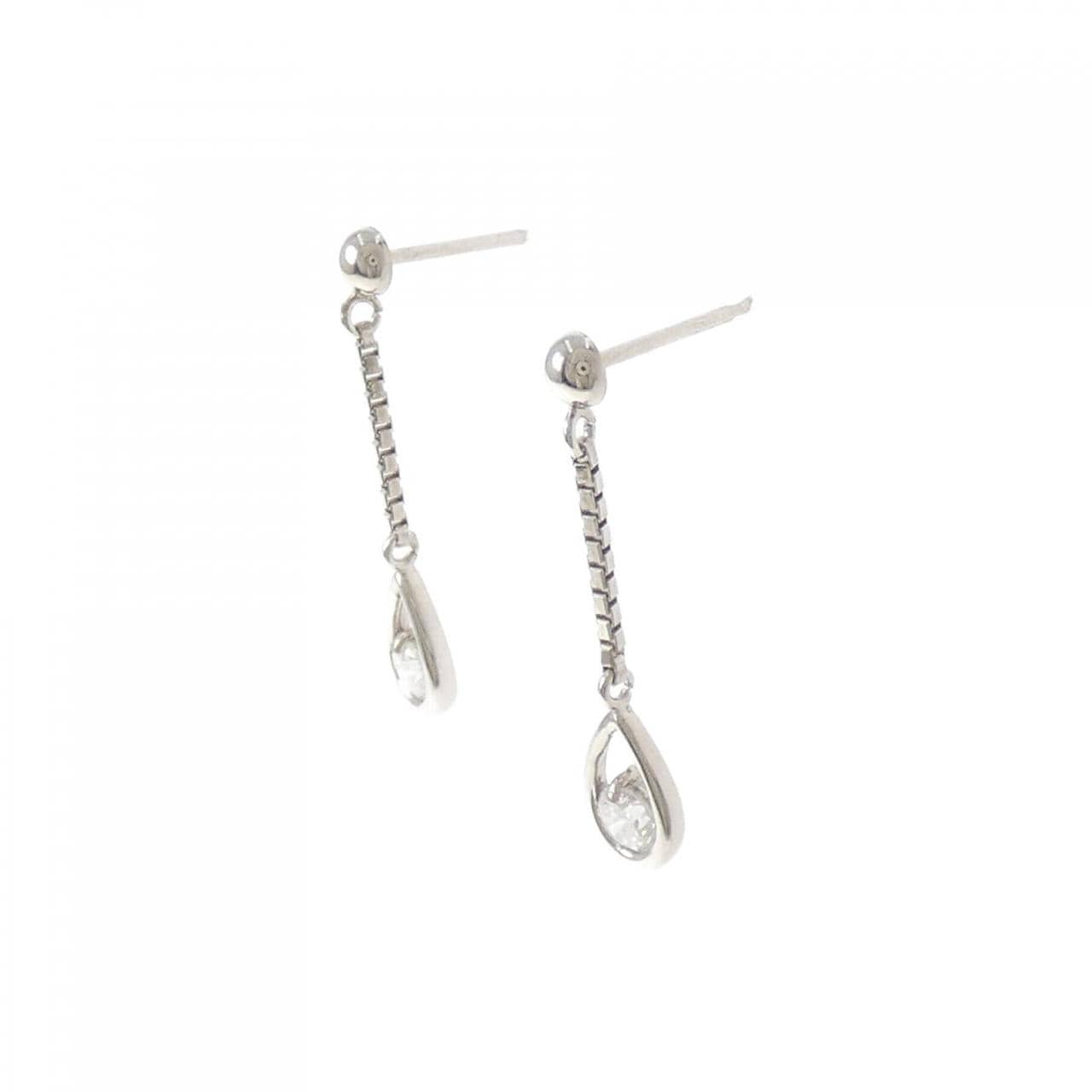 PT850/PT900 ダイヤモンド ピアス 0.26CT