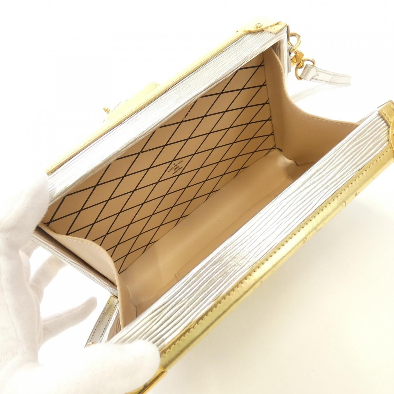 ルイヴィトン メタリック エピ プティット マル M54653 ショルダーバッグ