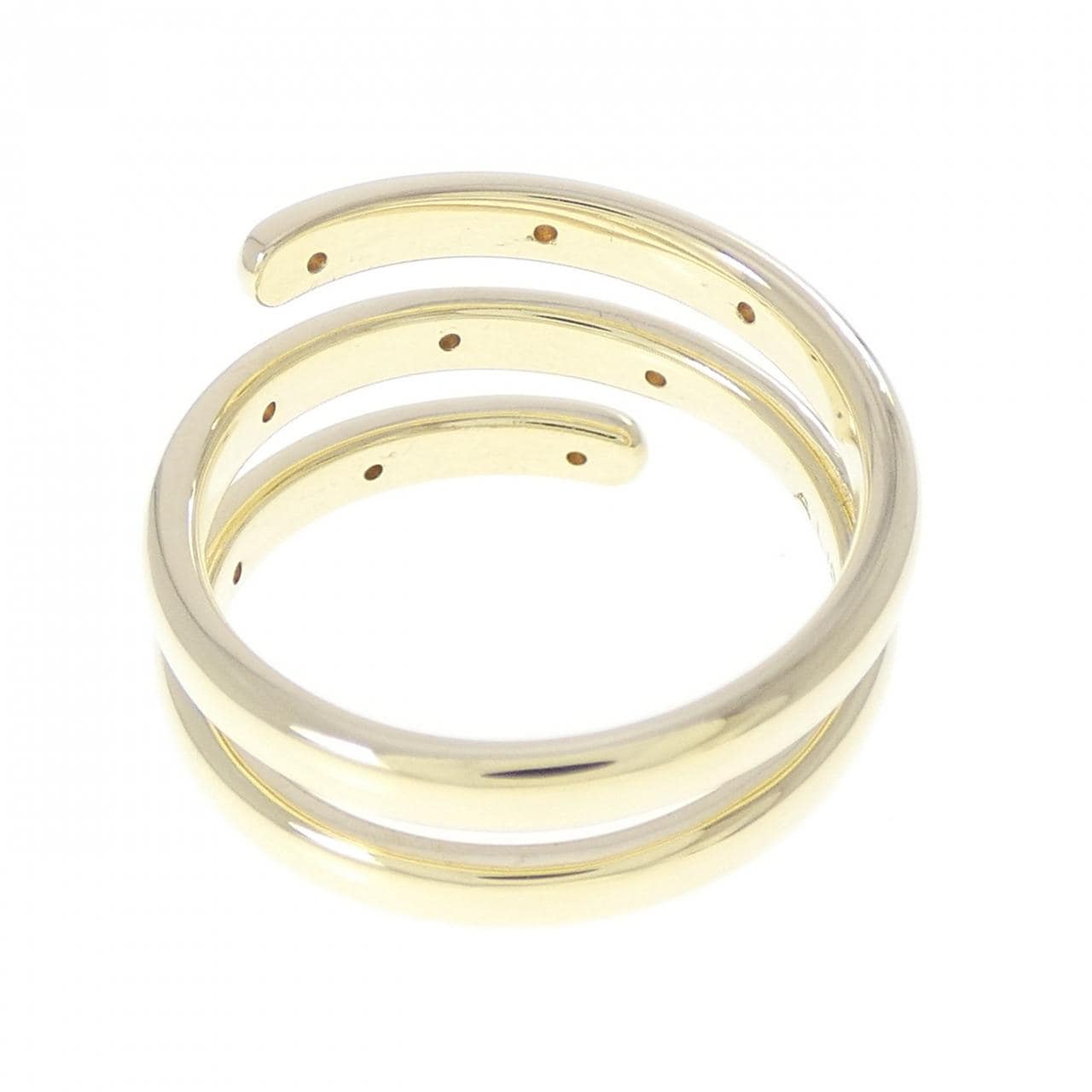 585YG ダイヤモンド リング