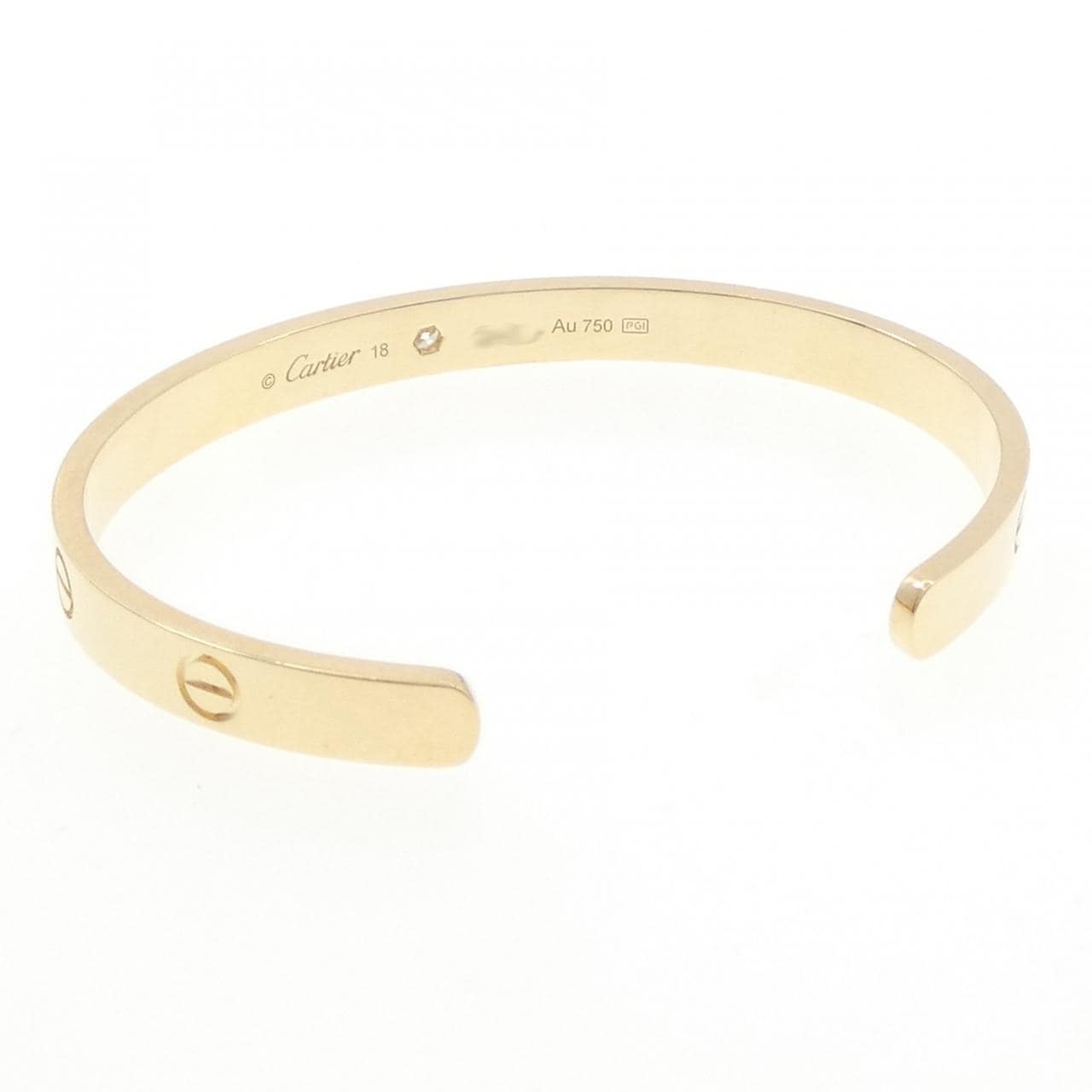 カルティエ ラブ ブレスレット 1P バングル
