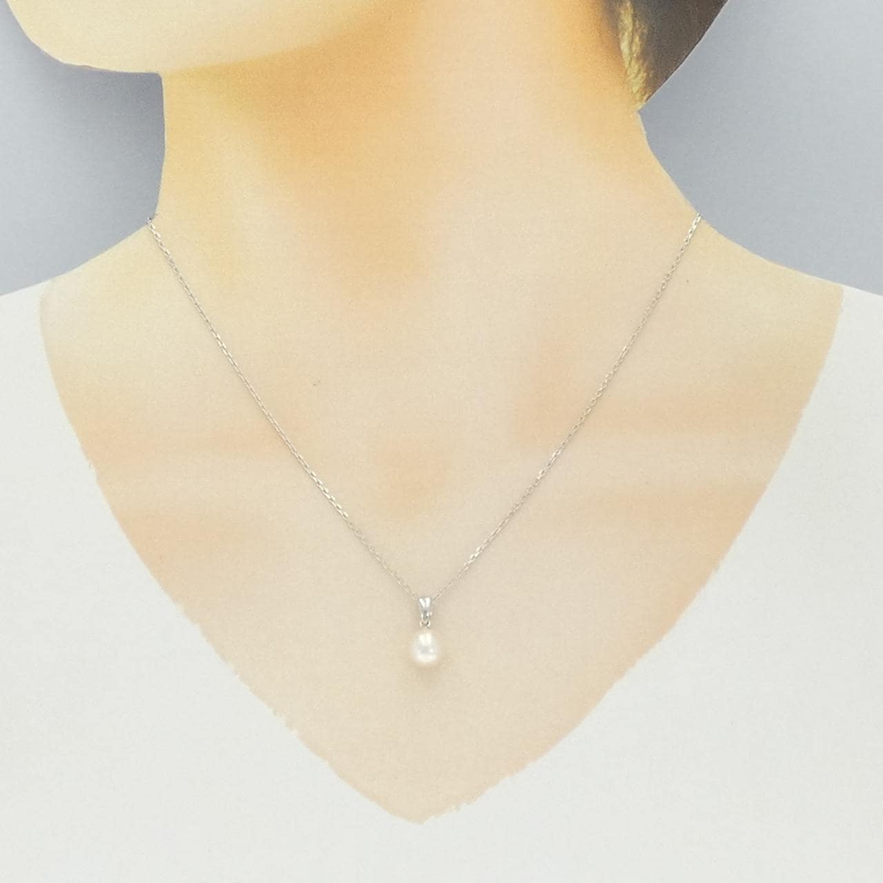 ミキモト アコヤパール ネックレス 7.5mm