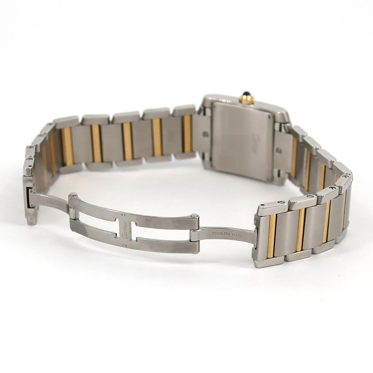 Cartier Tank Francaise MM Date Combi W51012Q4 SSxYG Quartz