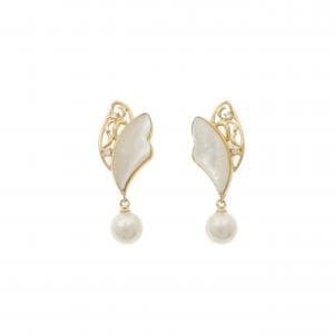 K18YG カラーストーン ピアス