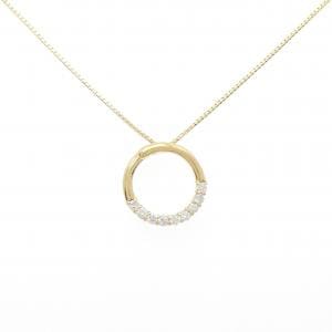 K18YG ダイヤモンド ネックレス 0.30CT
