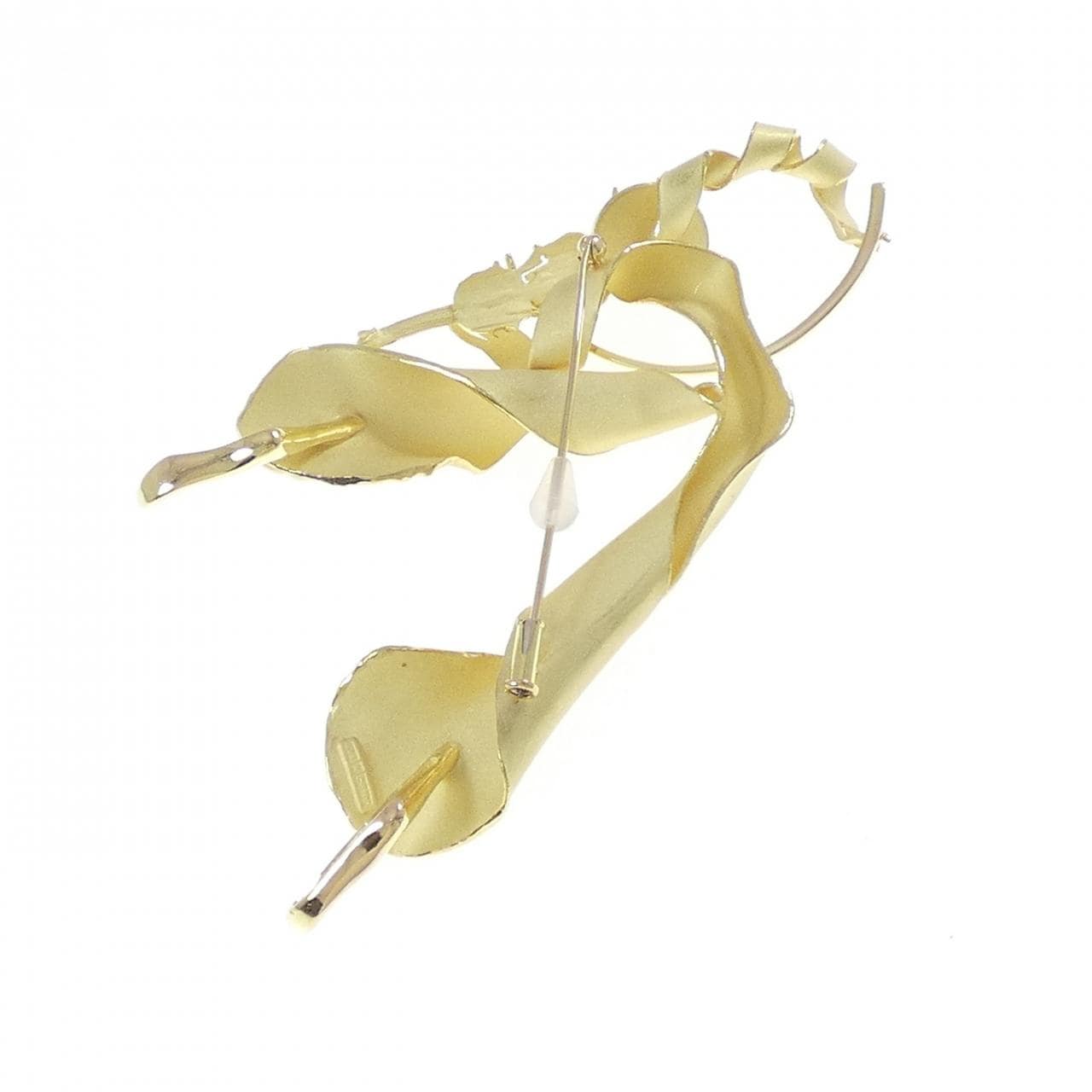 トモヤス K18YG ブローチ