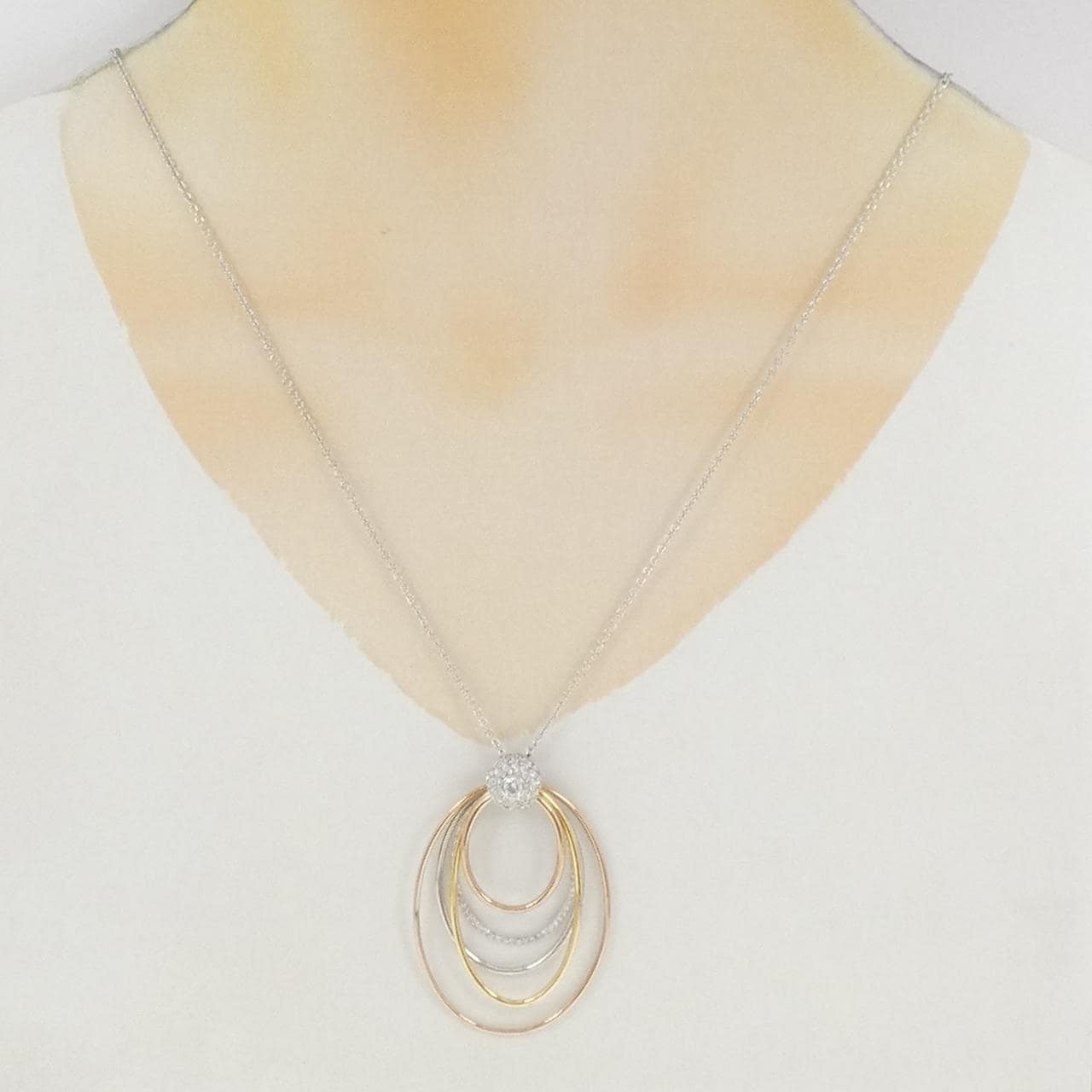 フォーエバー マーク ダイヤモンド ネックレス 0.19CT