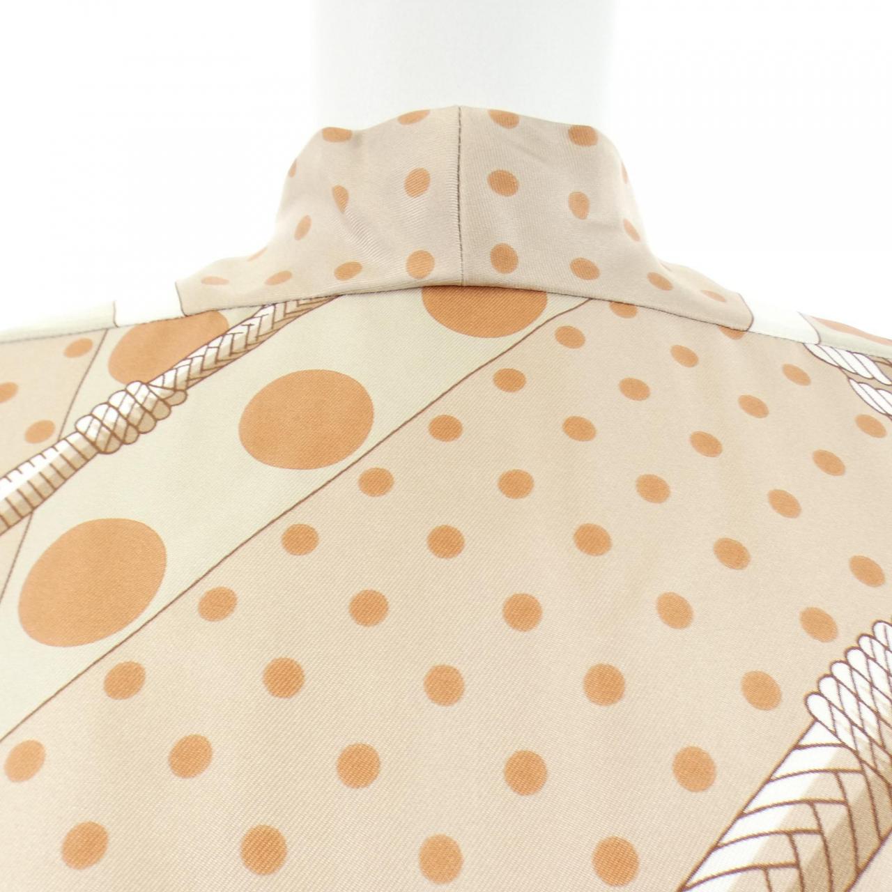 エルメス HERMES *17-7352ツイルレーヌ ワンピース