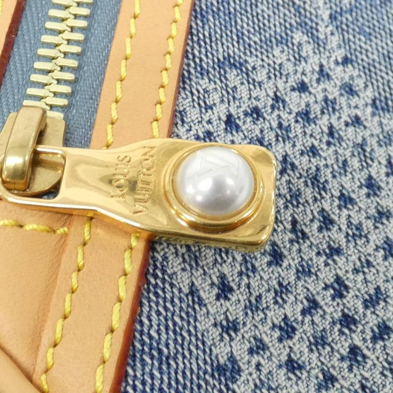 ルイヴィトン ダミエ デニム 3D チェス メッセンジャー N40706 ショルダーバッグ