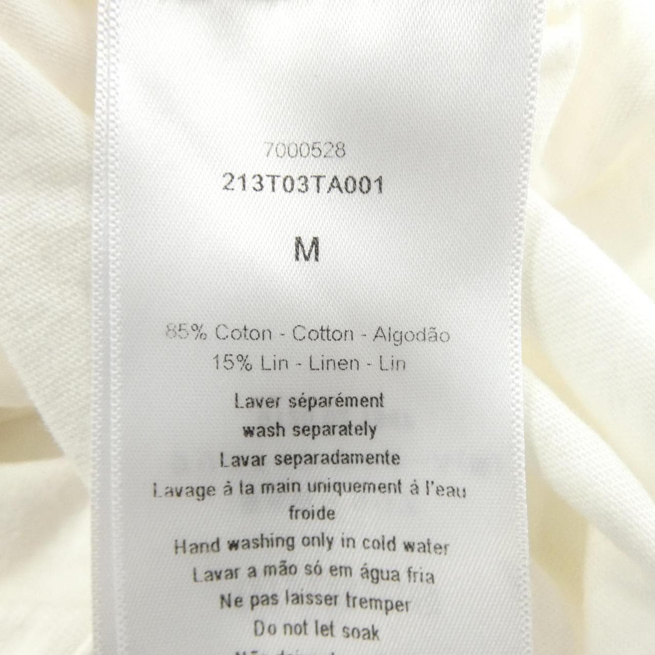 クリスチャンディオール CHRISTIAN DIOR WE SHOULD ALL BE FEMINISTS 213T03TA001 Tシャツ