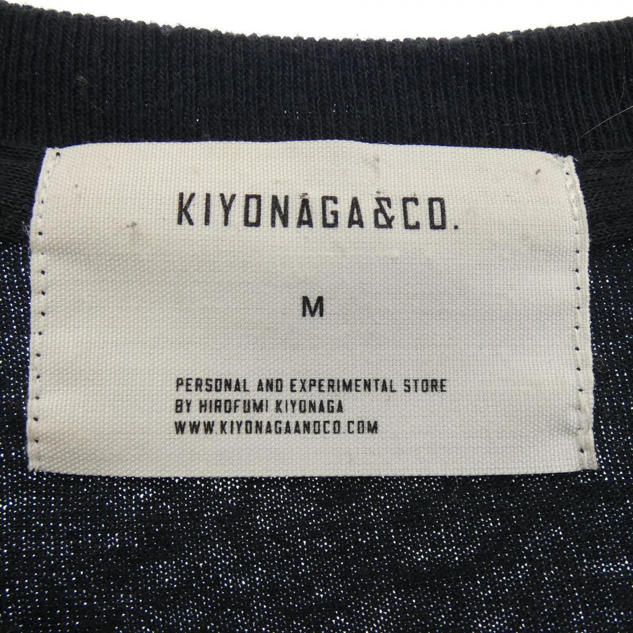 KIYONAGA&CO Tシャツ