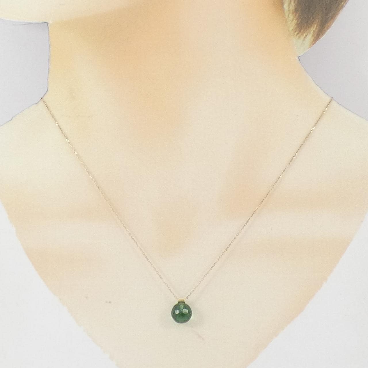 K10WG 合成クオーツ ネックレス