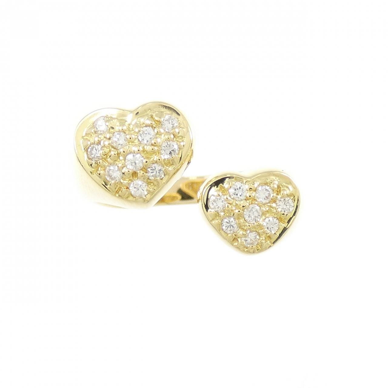 PONTE VECCHIO heart Diamond ring 0.13CT