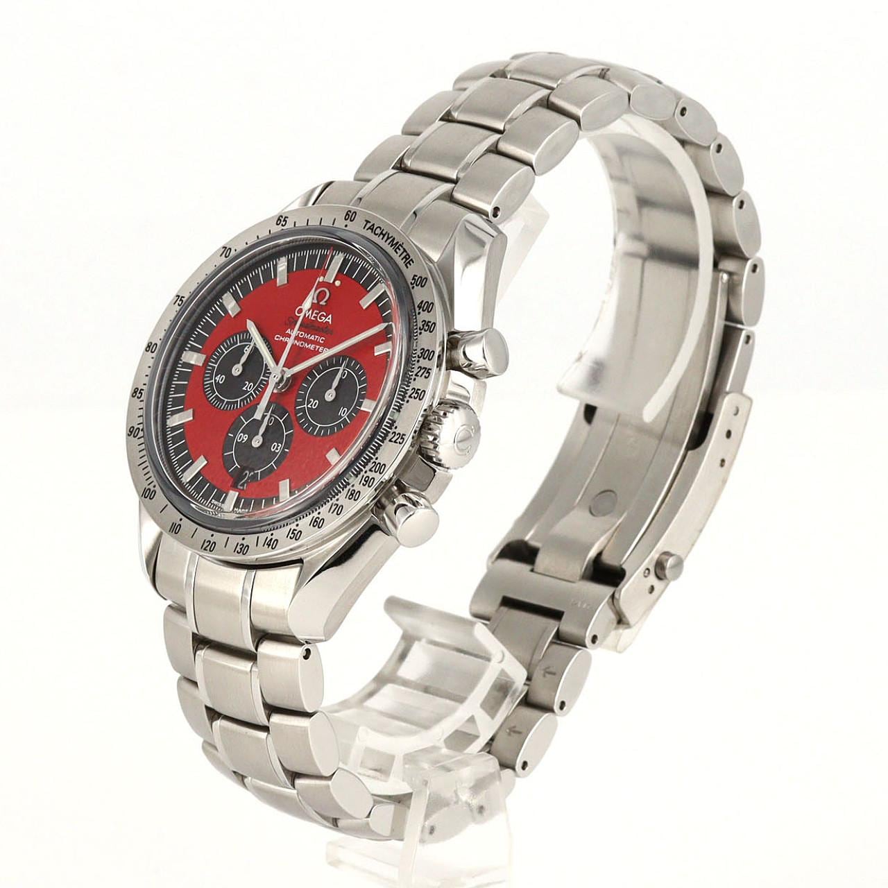 【新品】オメガ スピードマスターシューマッハ'05 3506.61 SS 自動巻