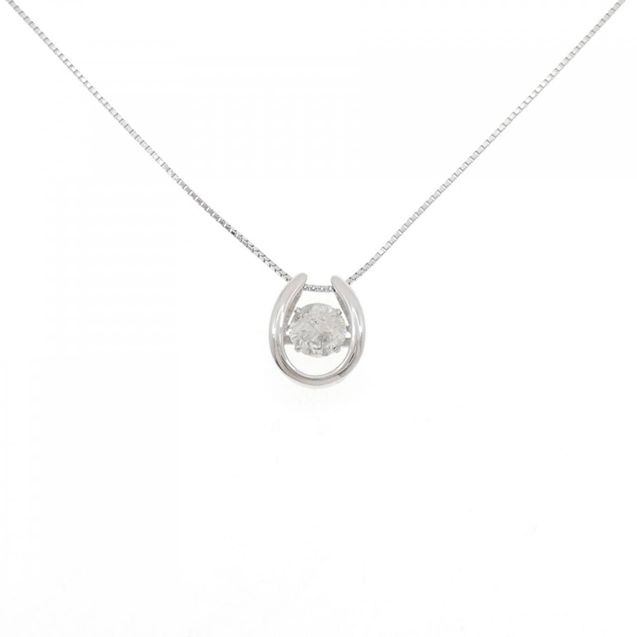 PT900/PT850 ダイヤモンド ネックレス 1.02CT