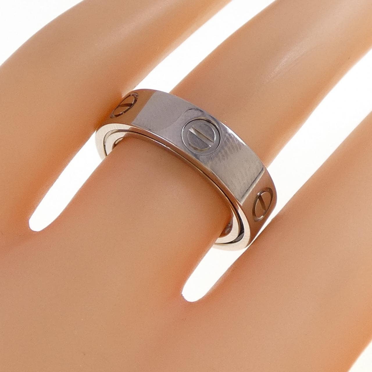 CARTIER LOVE吊坠戒指