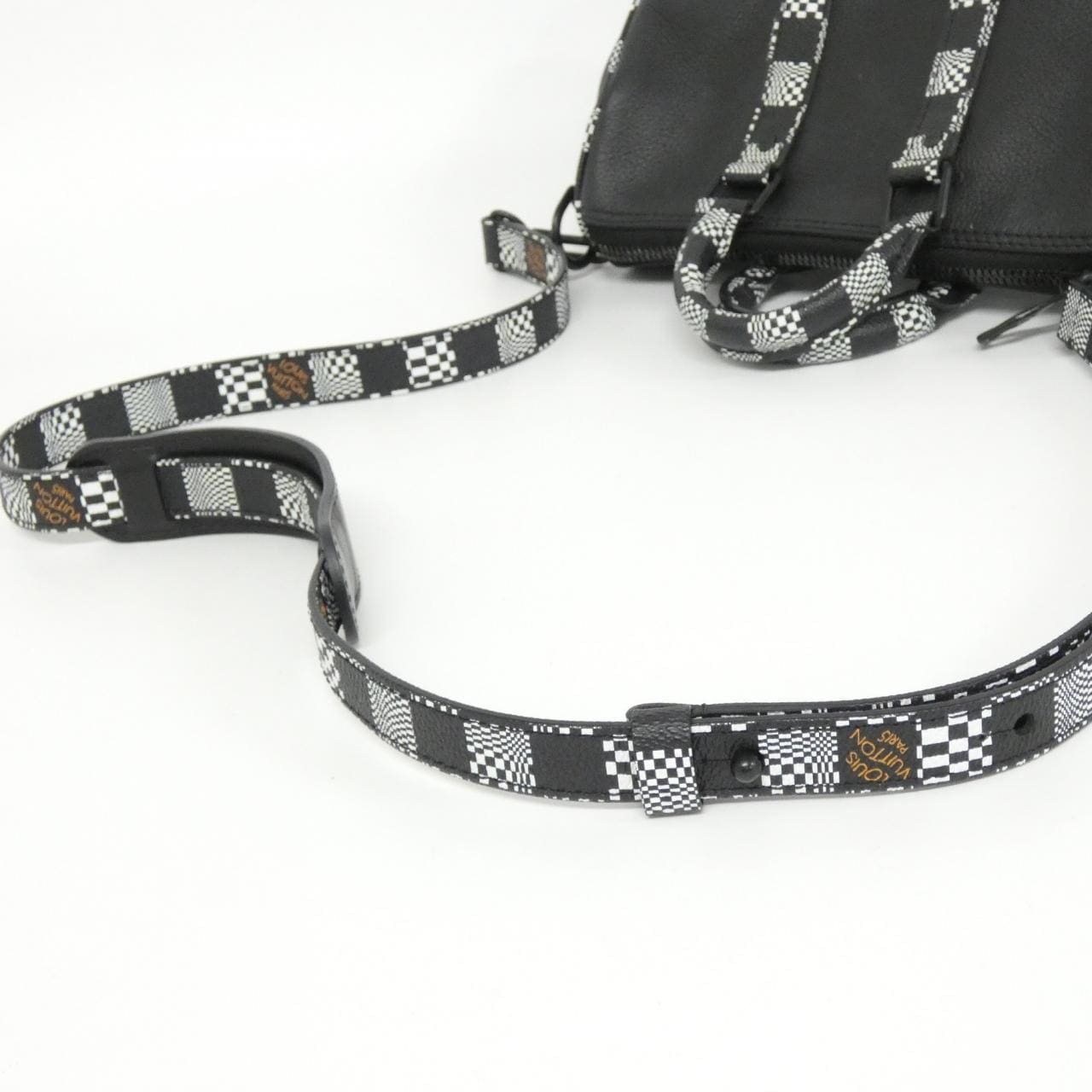 ルイヴィトン ダミエ ディストーテッド シティ キーポル XS M80202 ショルダーバッグ