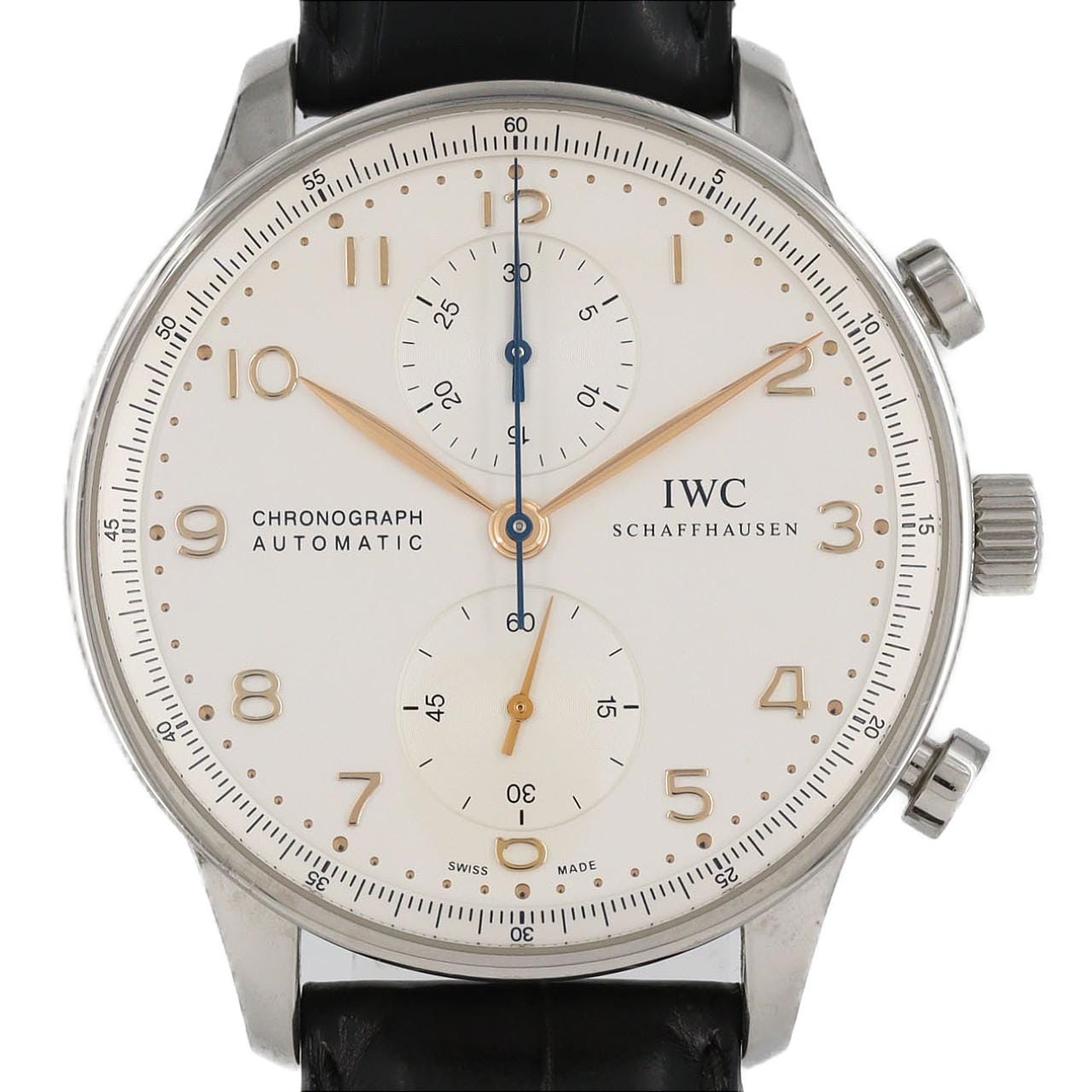 【ノーメンテナンス特価】IWC ポルトギーゼクロノグラフ IW371445 SS 自動巻