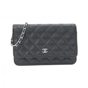 CHANEL Timeless Classic Line AP0250 Chain Wallet