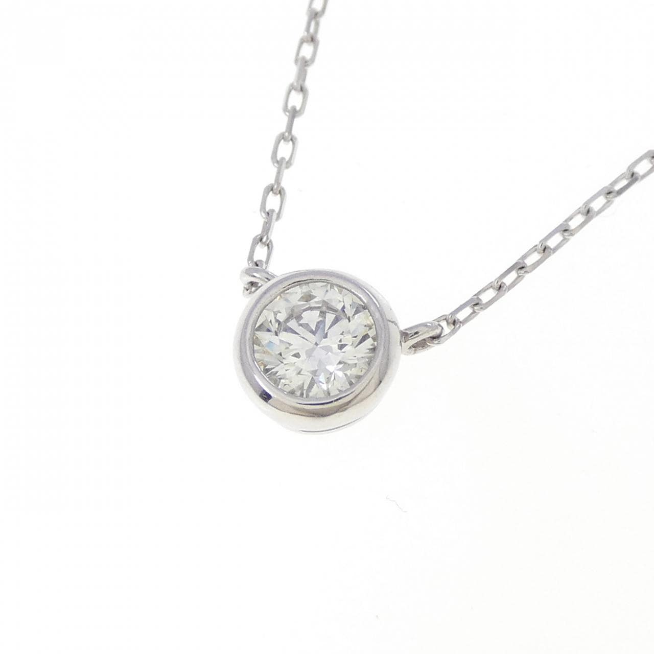 PT900/PT850 ダイヤモンド ネックレス 0.303CT