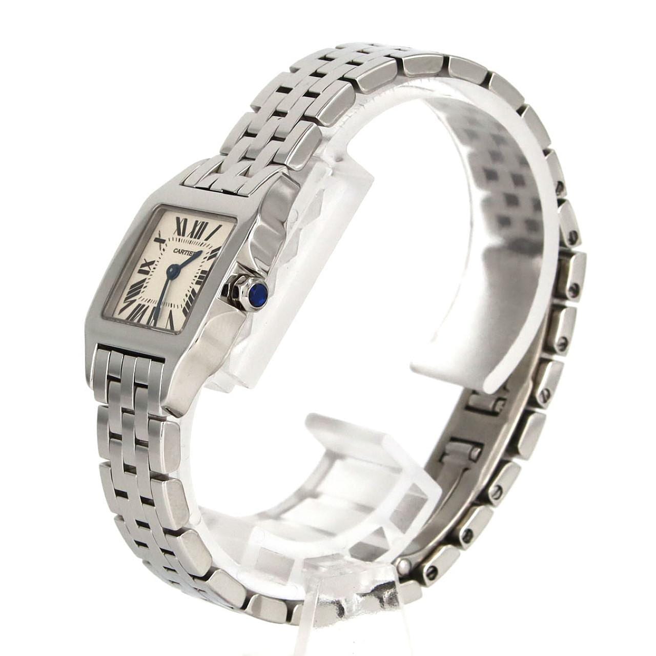 カルティエ サントスドゥモワゼルSM W25064Z5 SS クォーツ