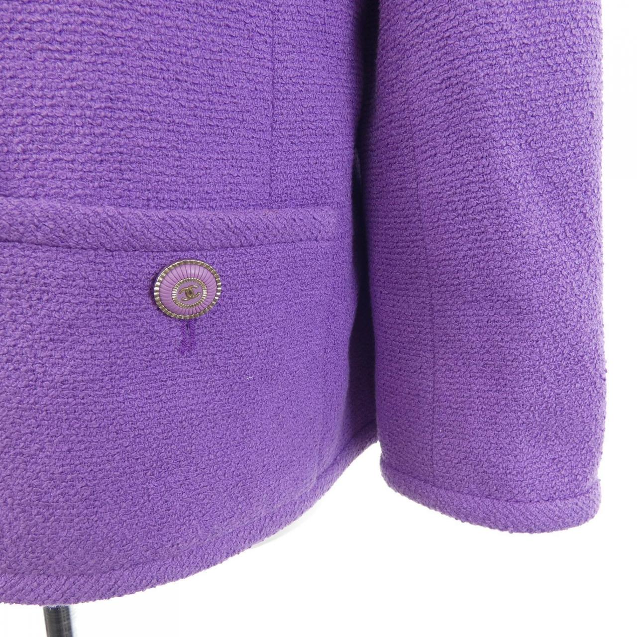シャネル CHANEL P62716V18958 20C ノーカラージャケット