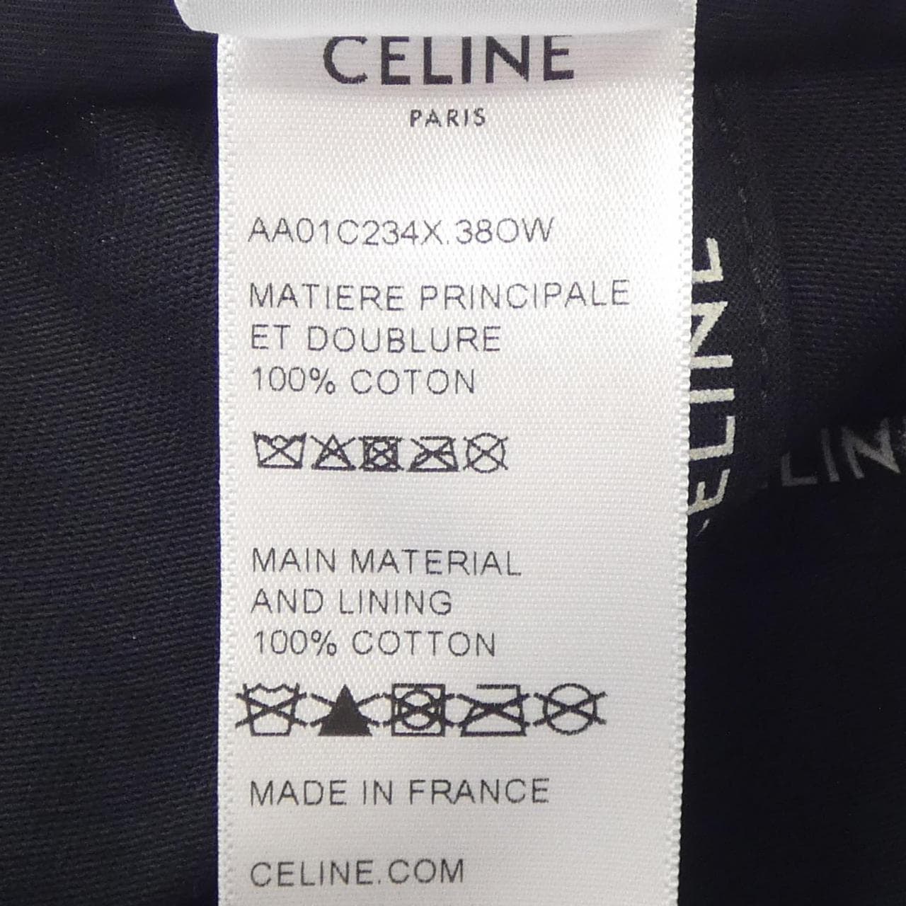 セリーヌ CELINE TRIOMPHE BASEBALL AA01C234X キャップ