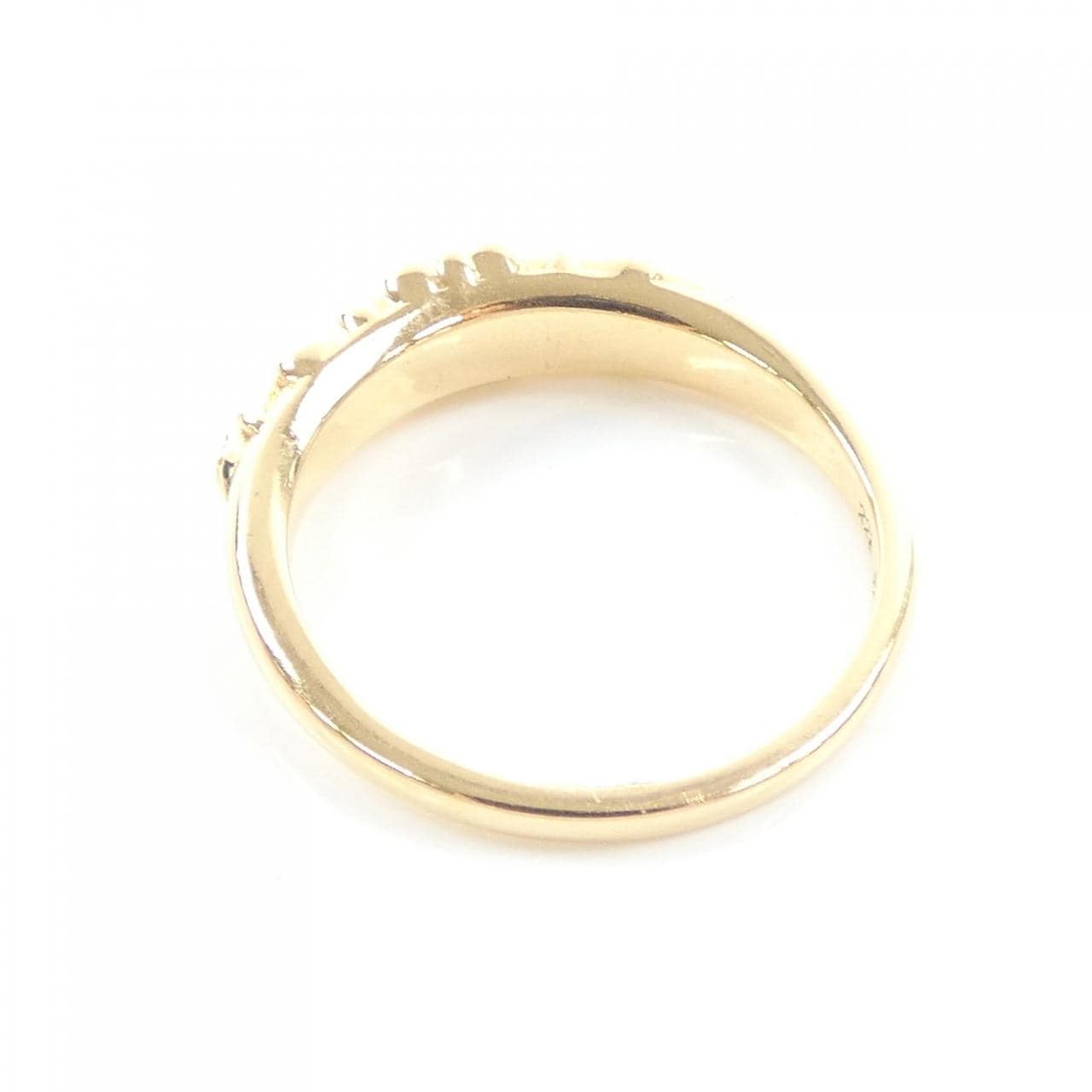 クロムハーツ CHROME HEARTS BABY CLSC FLORAL CRS DMND PAVE 207146023GLDXXX002 RING