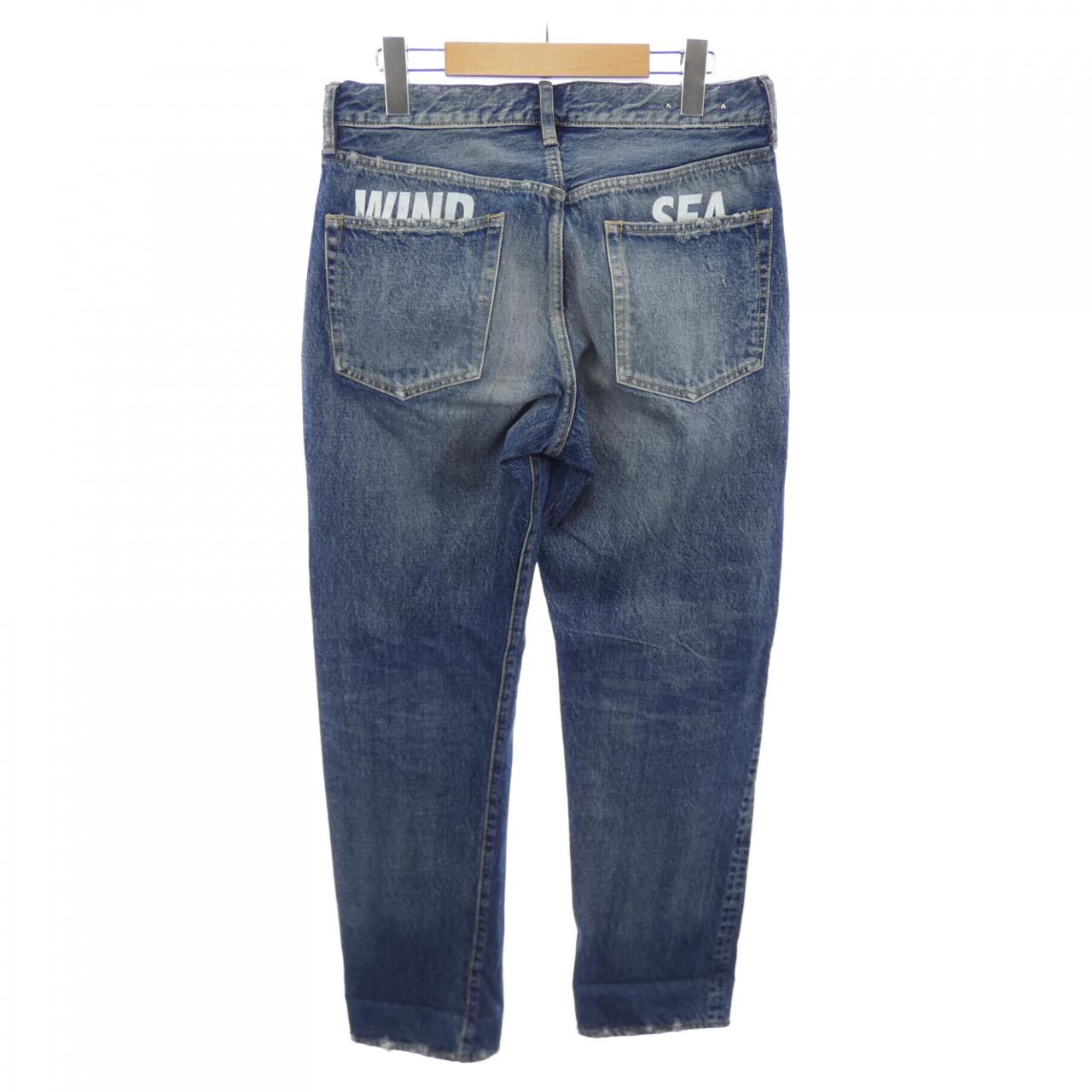 ウィンダンシー WINDANDSEA ジーンズ