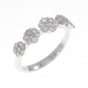 ポンテヴェキオ フラワー リング 0.45CT