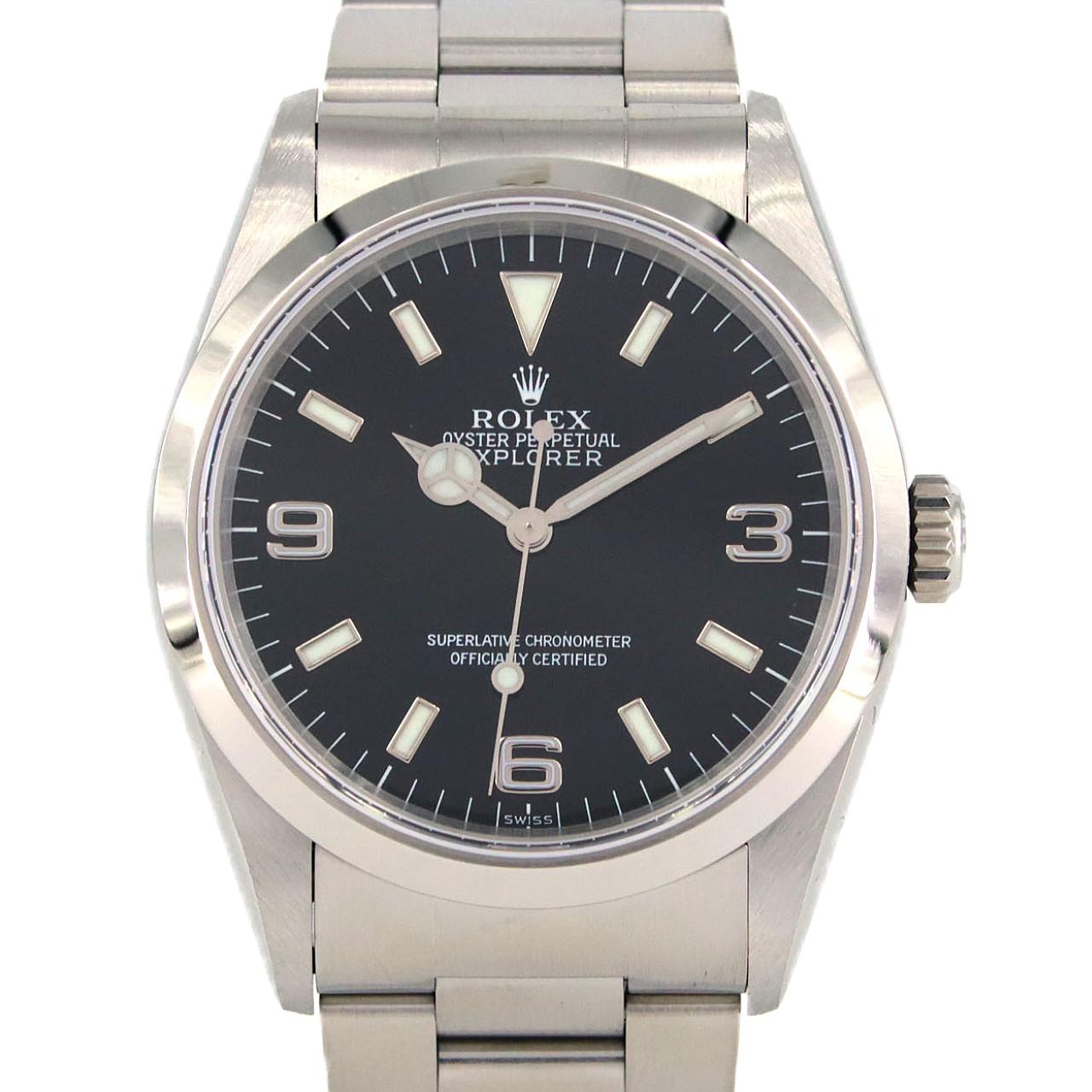 ロレックス エクスプローラーI 14270 SS 自動巻 A番