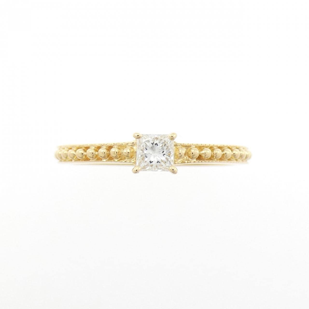 K18YG ダイヤモンド リング 0.15CT