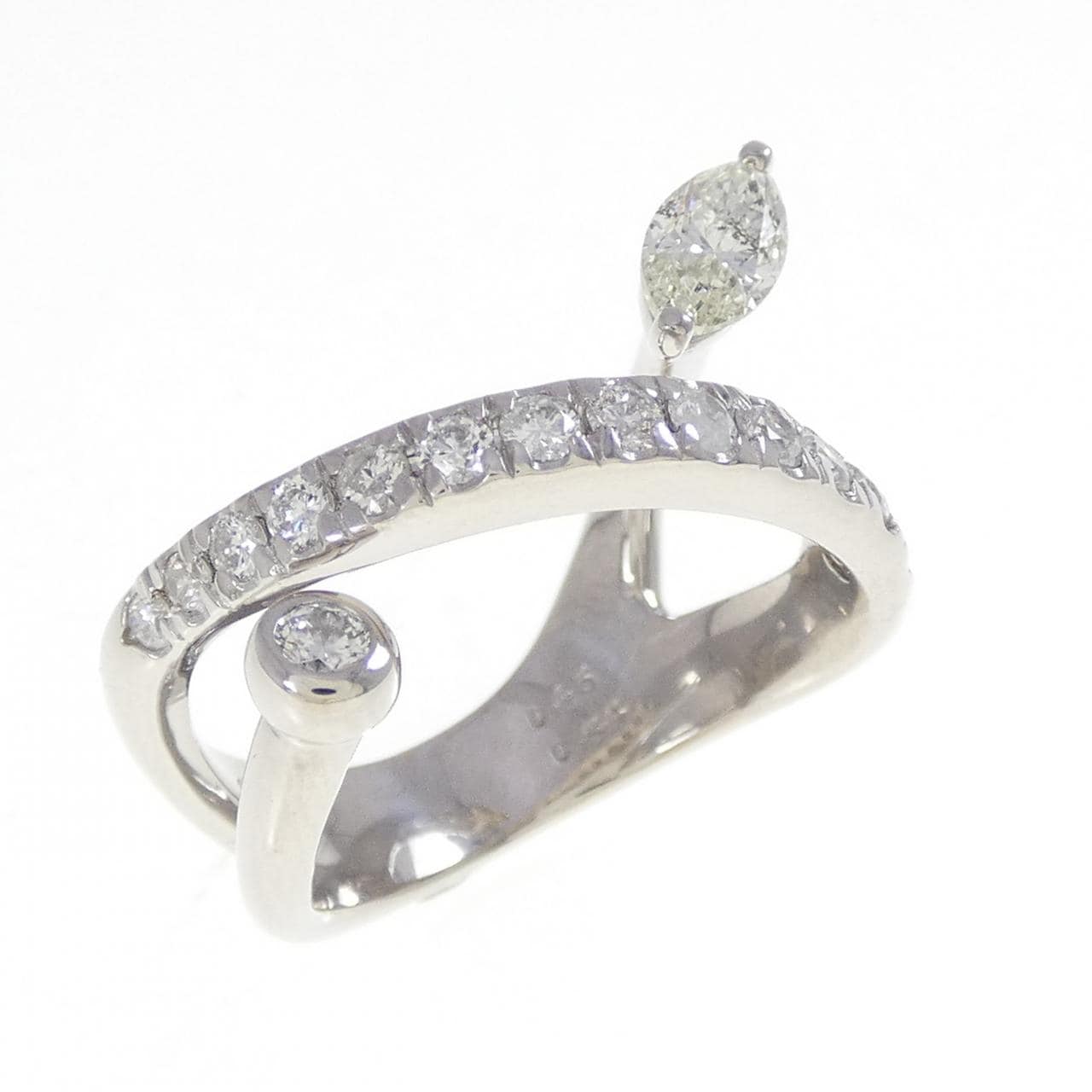 PT900 ダイヤモンド リング 0.45CT