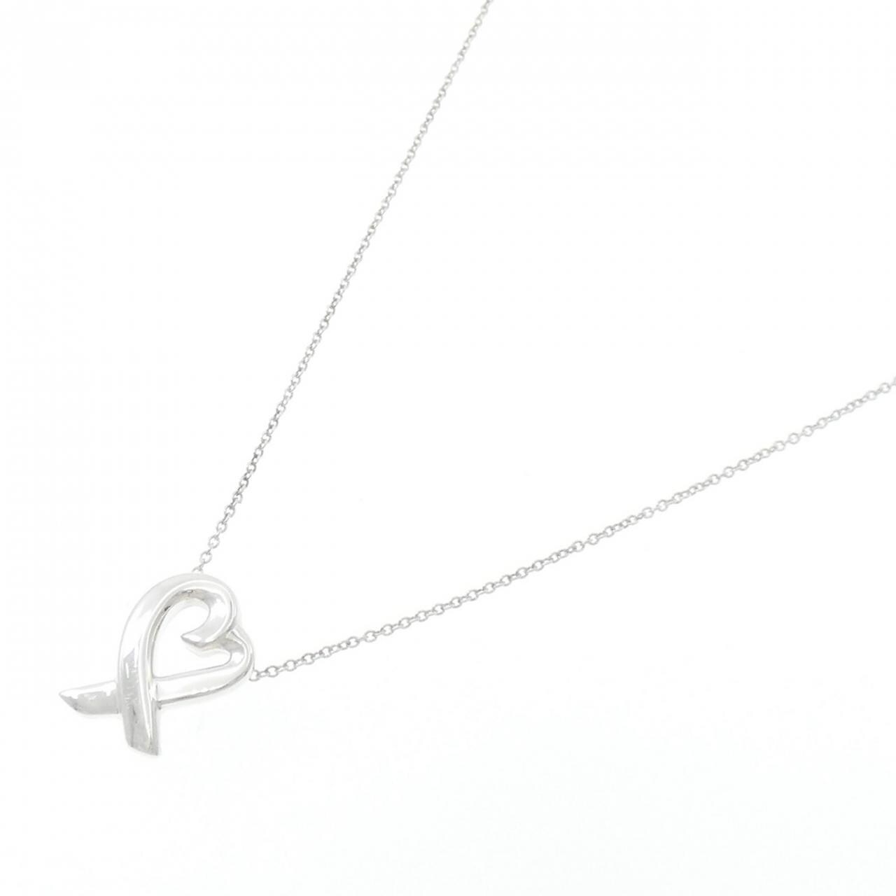 ティファニー ラビングハート スモール ネックレス