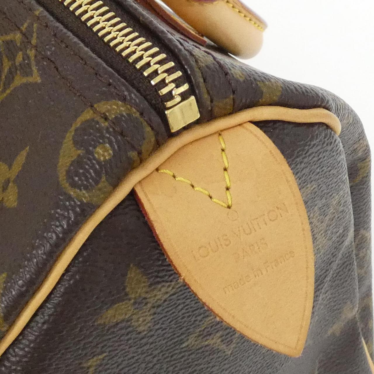 LOUIS VUITTON Monogram Speedy 25cm M41528 Boston Bag