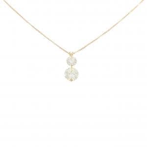 K18YG ダイヤモンド ネックレス 0.710CT