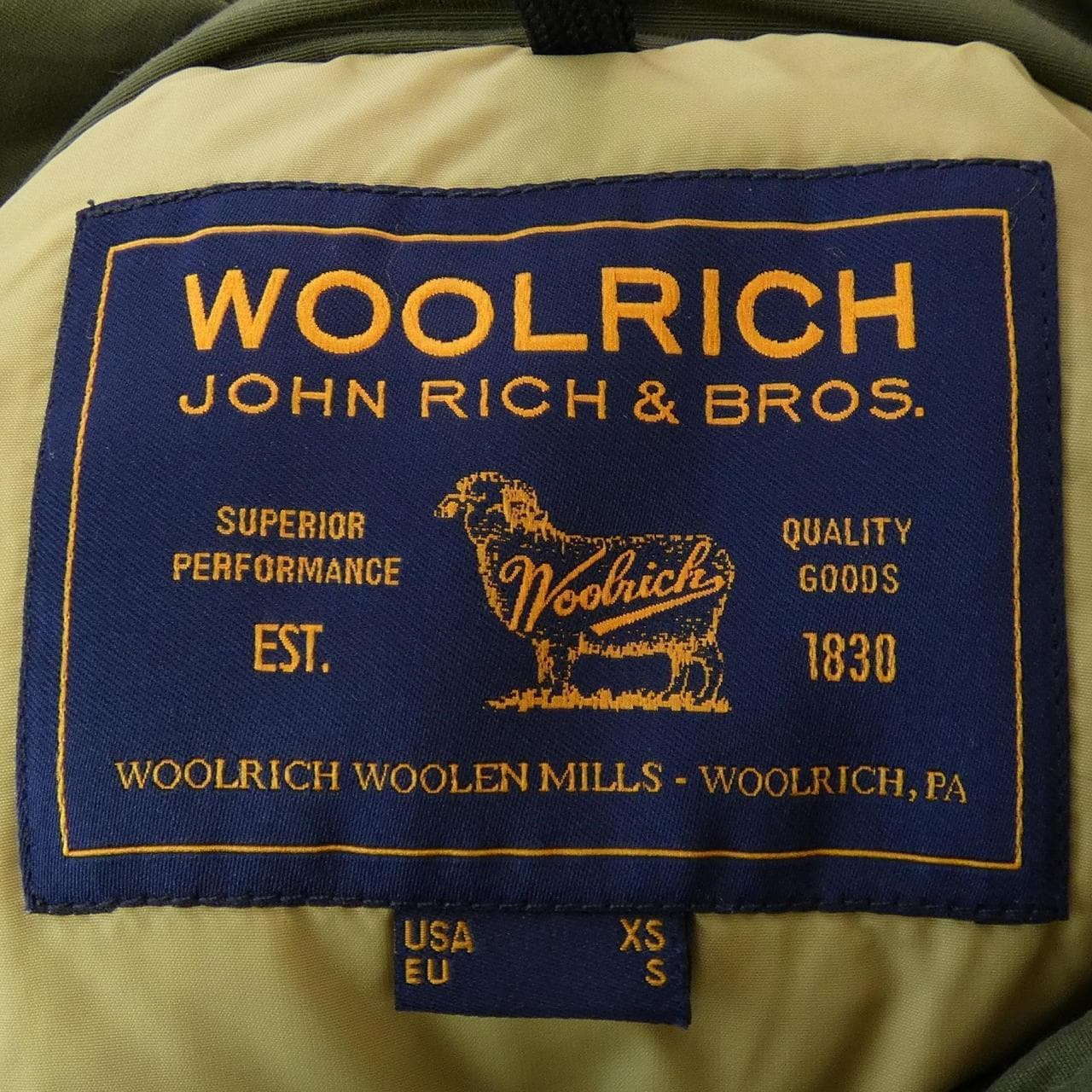 WOOL RICH WOOLENMILL ダウンジャケット