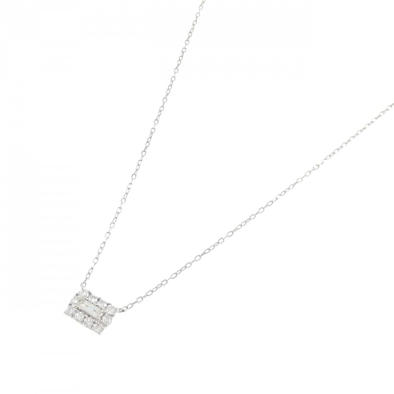 PT900/PT850 ダイヤモンド ネックレス 0.09CT