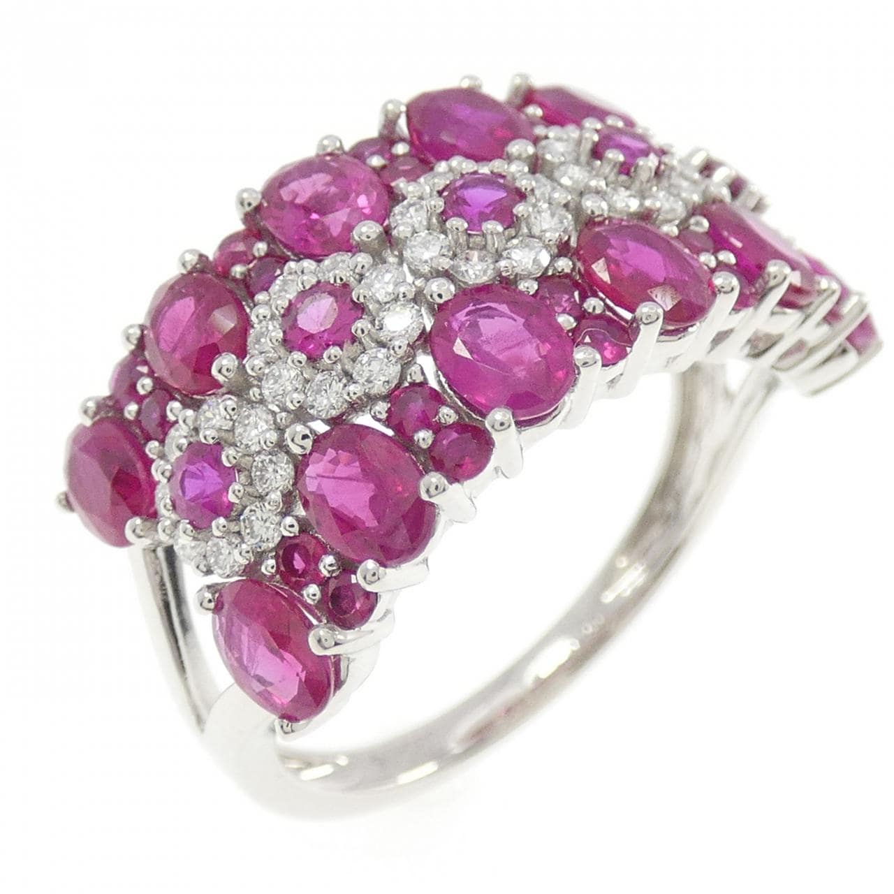 ジーエスティービー ルビー リング 2.65CT