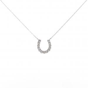 PT900/PT850 ホースシュー ダイヤモンド ネックレス 0.50CT