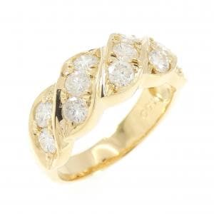K18YG ダイヤモンド リング 1.00CT